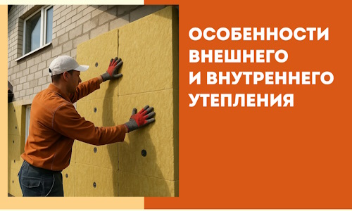 Какие особенности внешнего и внутреннего утепления в Таганроге