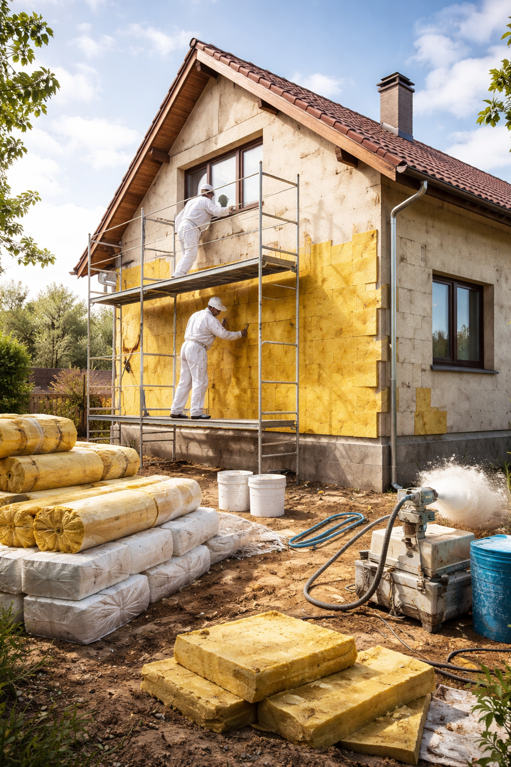 Профессиональное утепление домов в Таганроге — тепло, надежность, экономия