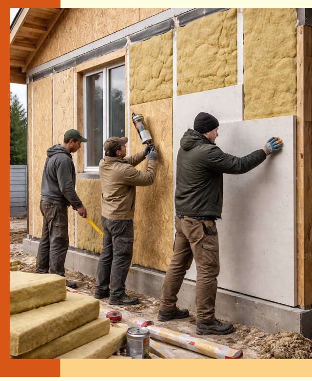 Профессиональное утепление дома из SIP-панелей в Таганроге