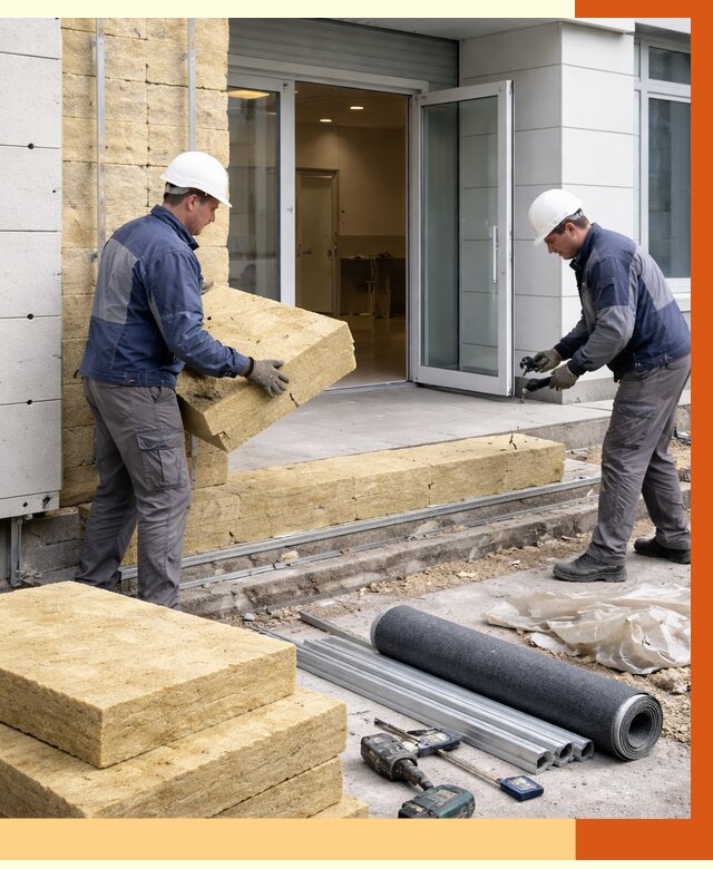 Утепление медицинского центра в Таганроге под ключ от 12726 руб./м² | ТепломастерТгн