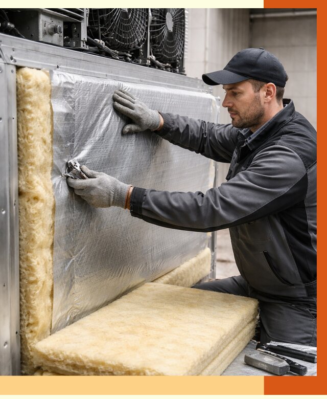 Утепление холодильного агрегата в Таганроге от 8654 руб. под ключ | ТепломастерТгн