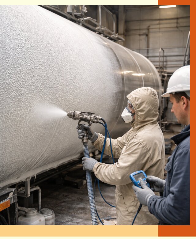 Утепление автоцистерны жидкой теплоизоляцией в Таганроге от 14762 руб. под ключ | ТепломастерТгн