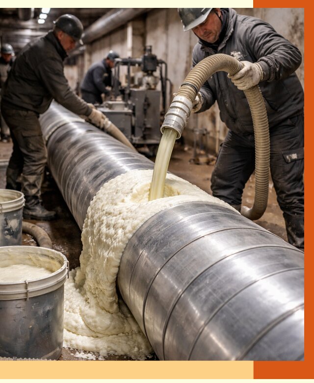 Утепление теплотрассы жидкой теплоизоляцией в Таганроге от 4276 руб. | ТепломастерТгн